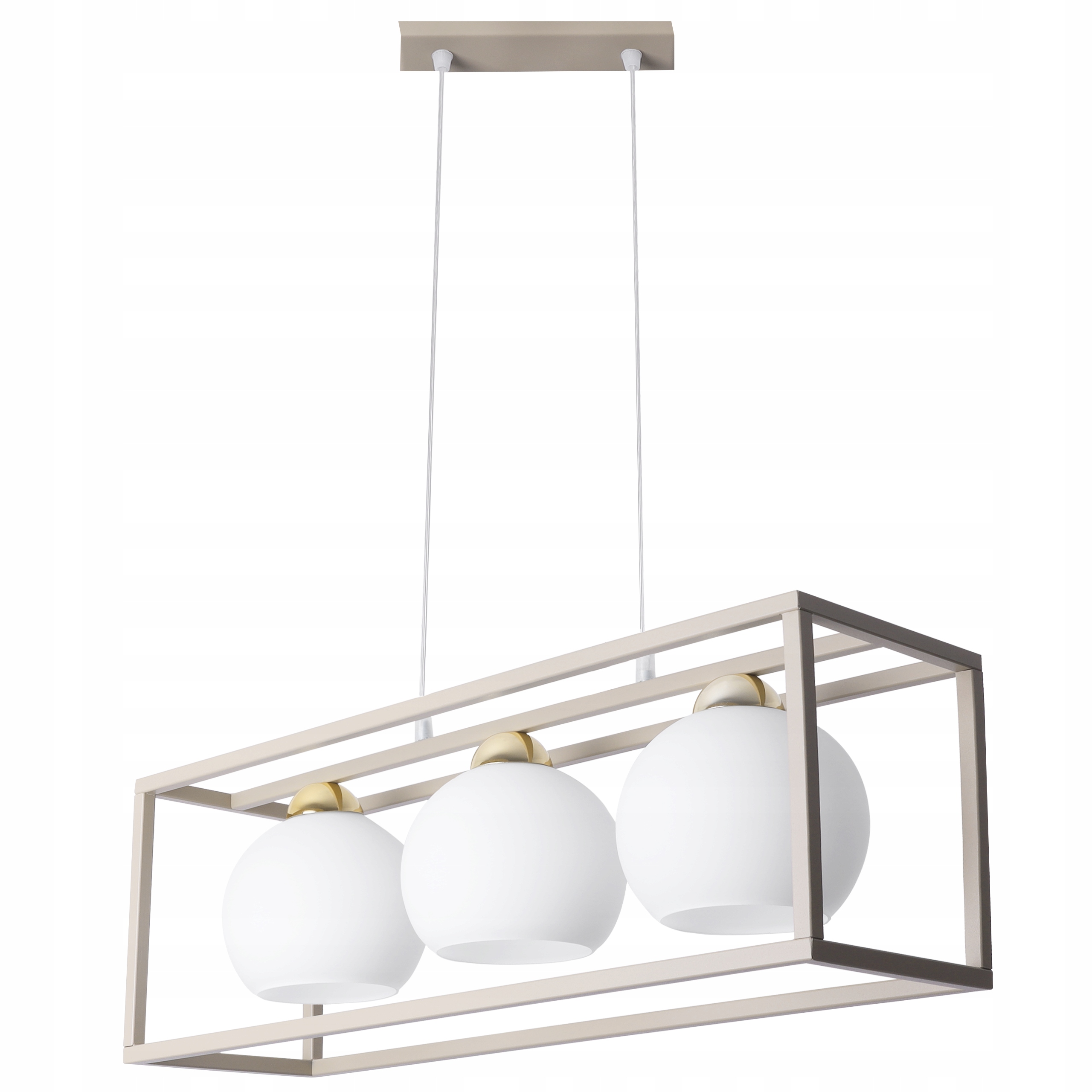 Závěsná Stropní Lampa Lustr Kašmírová Béžová Koule Do Obývacího Pokoje Kuchyně Loft