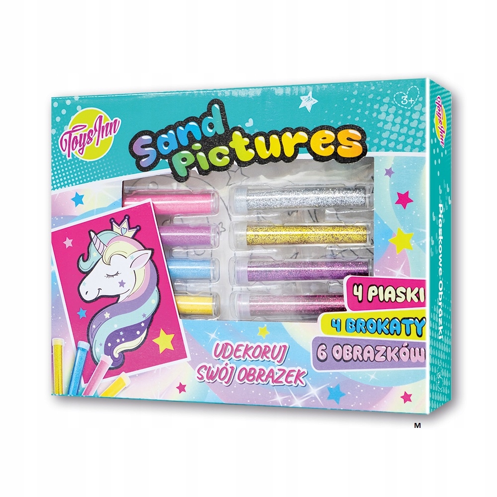 PIASKOWE OBRAZKI JEDNOROŻEC STNUX M