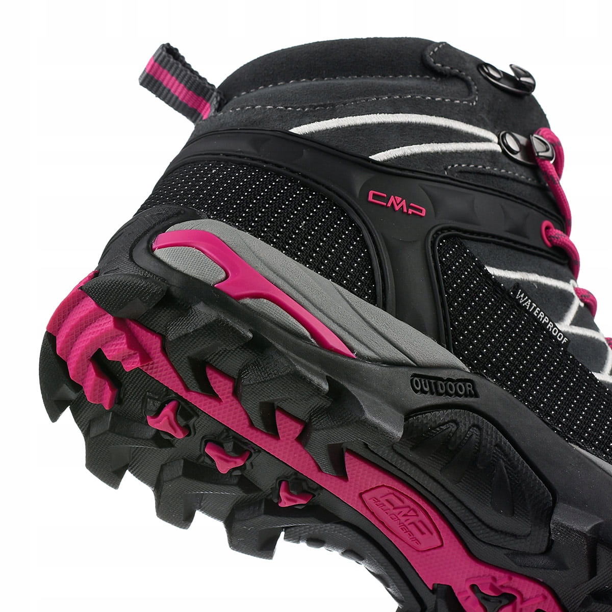 CMP RIGEL MID - 44 жіноче трекінгове взуття, сірий, TREKKING