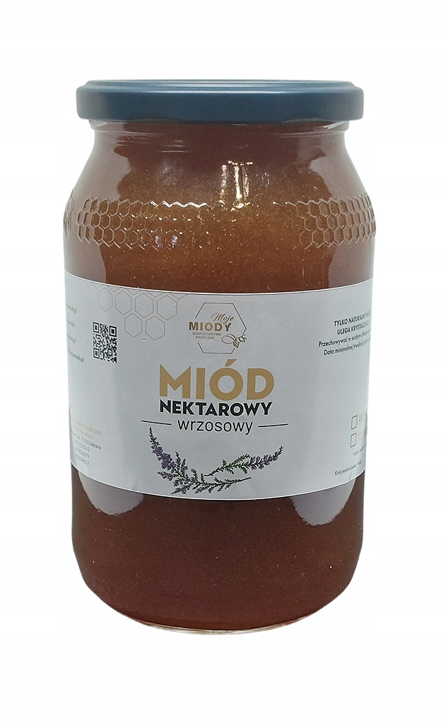 Vřesový med 1,2 kg čerstvý 2025