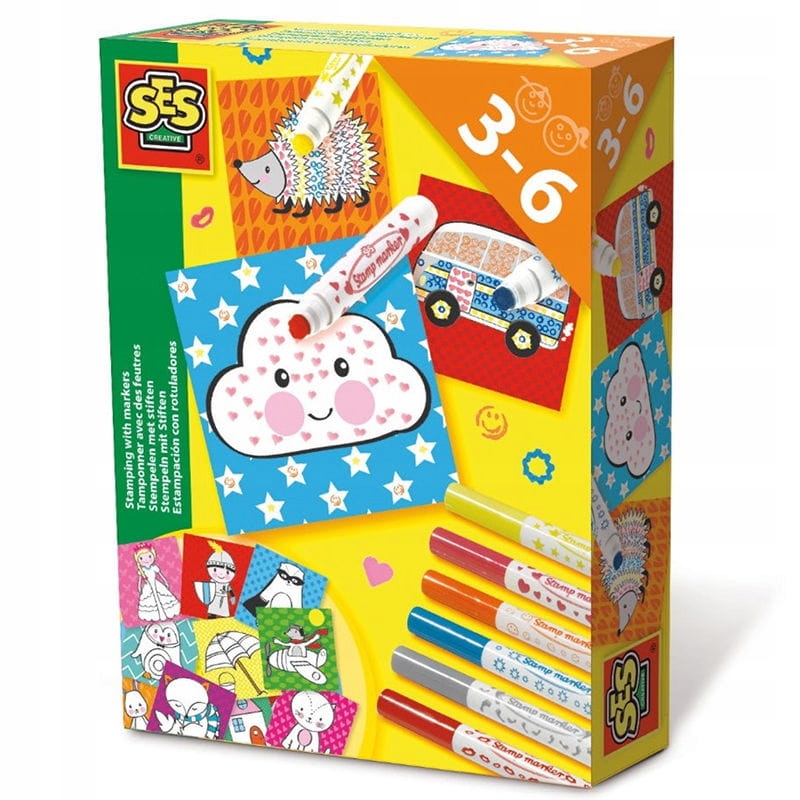 

Zestaw kreatywny Mazaki Stempelki, Ses Creative