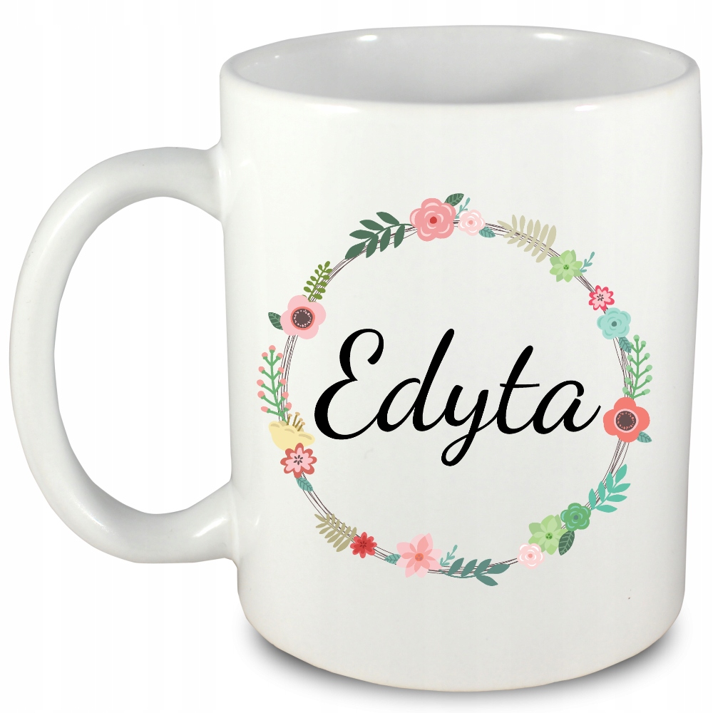 

kubek z imieniem Edyta, 3