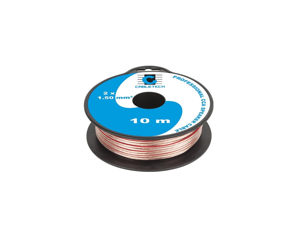 Kabel głośnikowy Cca 1. 5mm 10M Cabletech