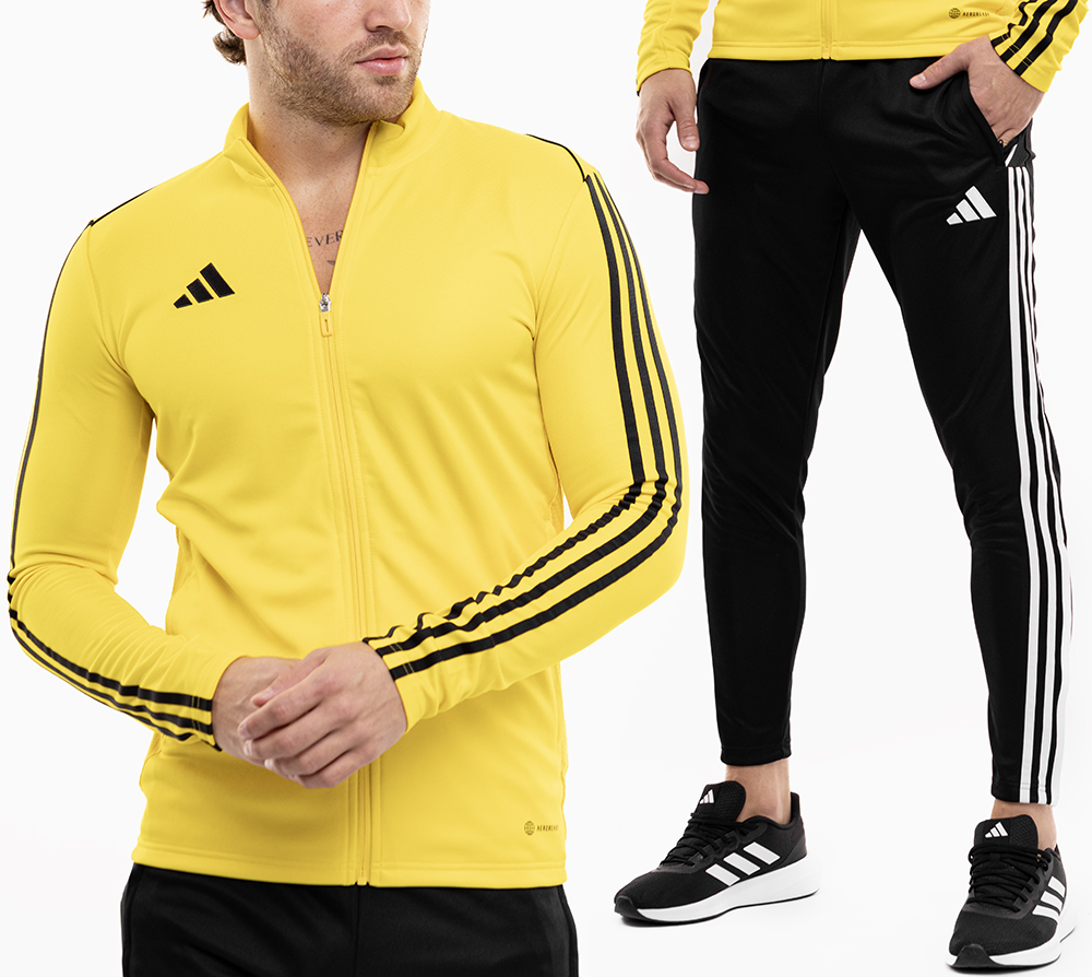 Teplákovka Pánský komplet adidas Tiro 23 Sportovní set Slim Mikina Kalhoty vel. S
