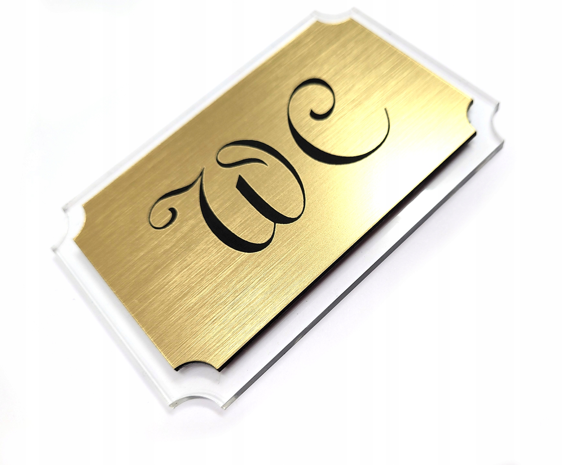 TABLICZKA - WC, TOALETA Marka Graveric