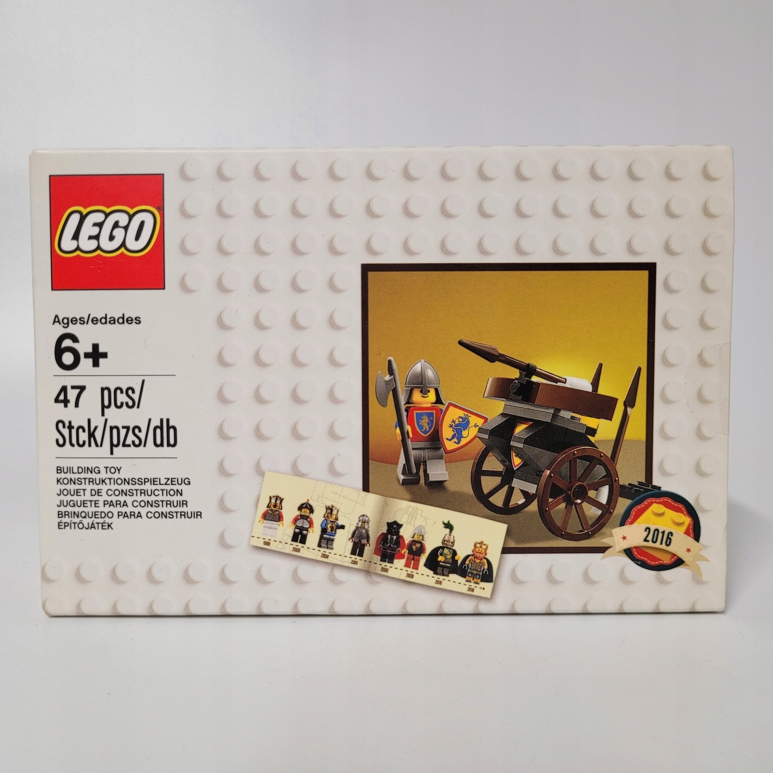 Lego Castle Crusaders 5004419 zamek Misb reedycja 6012 choinka mikołaj