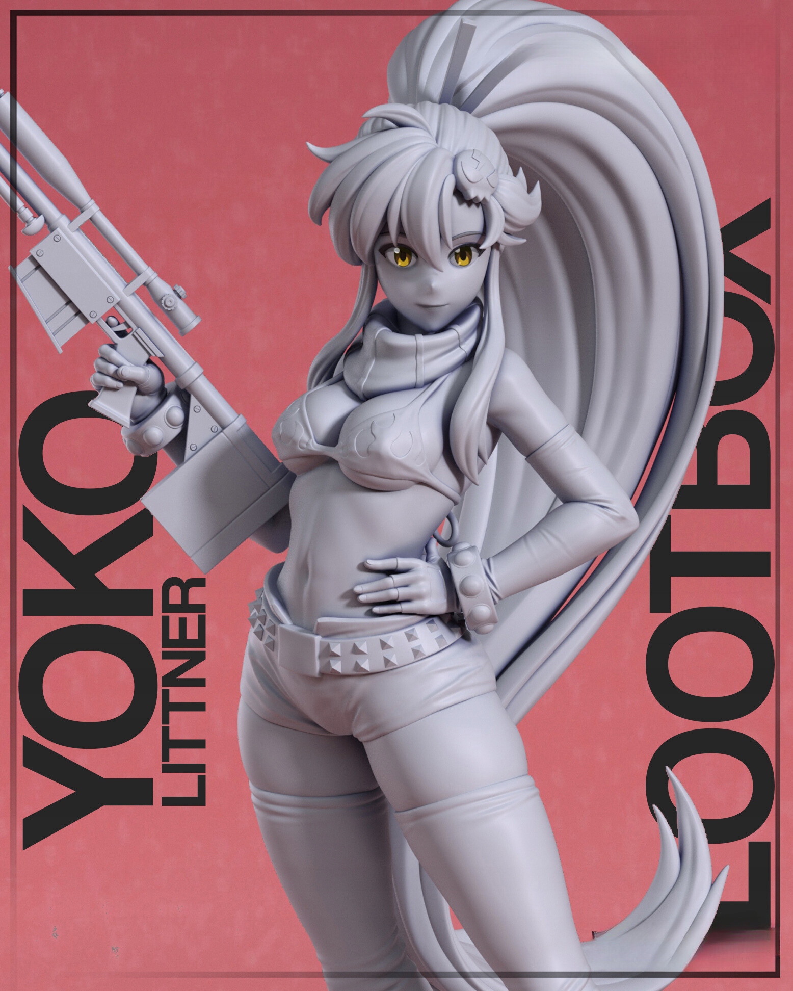Yoko Littner z Tengen Toppa Gurren Lagann Sběratelská figurka