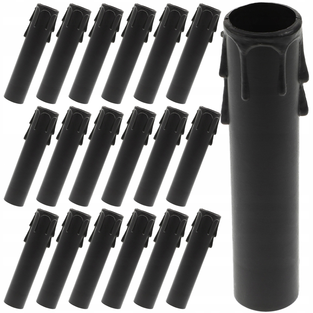 OSŁONY NA GNIAZDO ŚWIATŁA ŻYRANDOLA PLASTIKOWE OSŁONY NA ŚWIECZKI