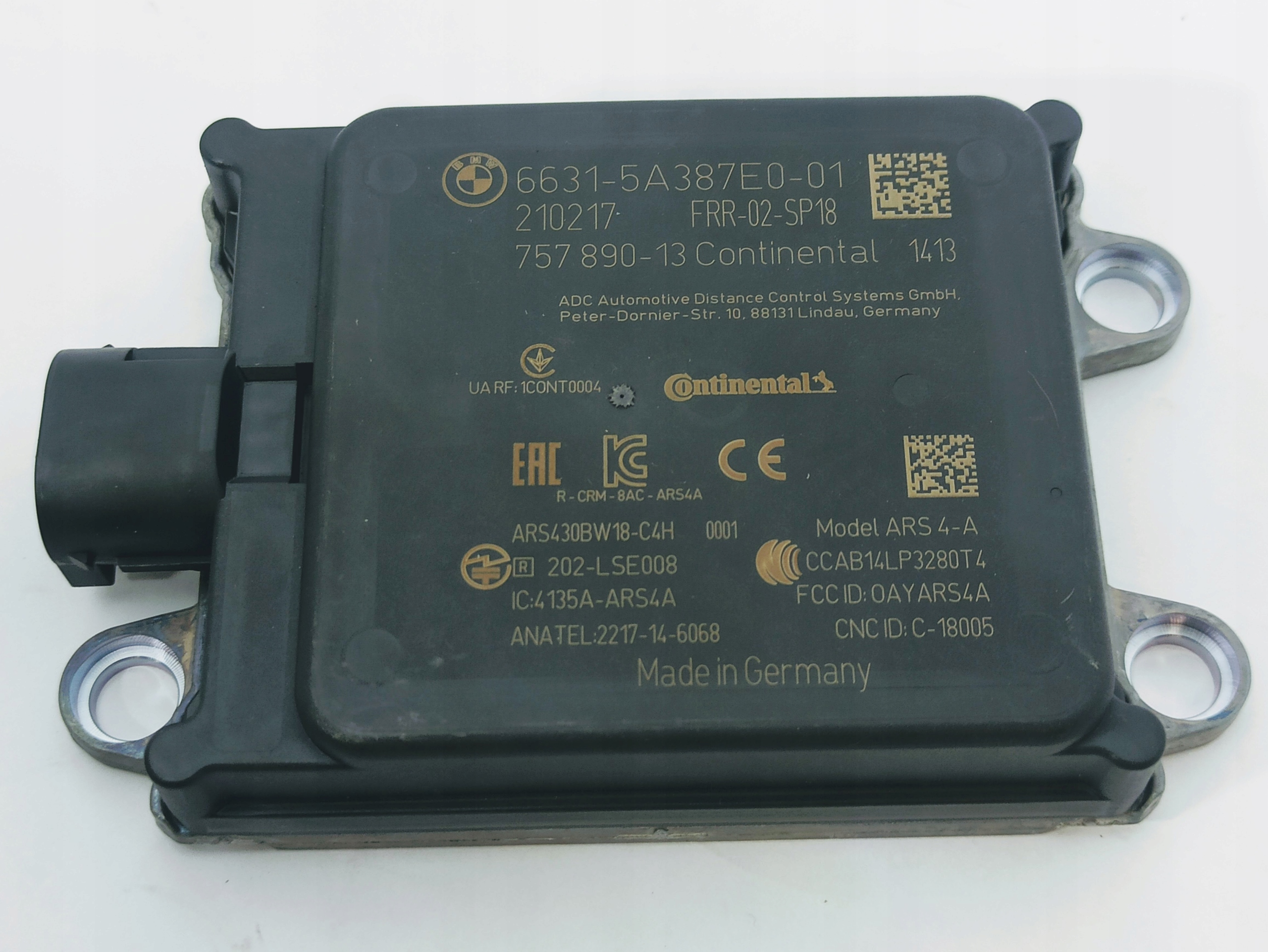 Bmw G20 G30 G01 G05 Sensor radar czujnik ACC FRR