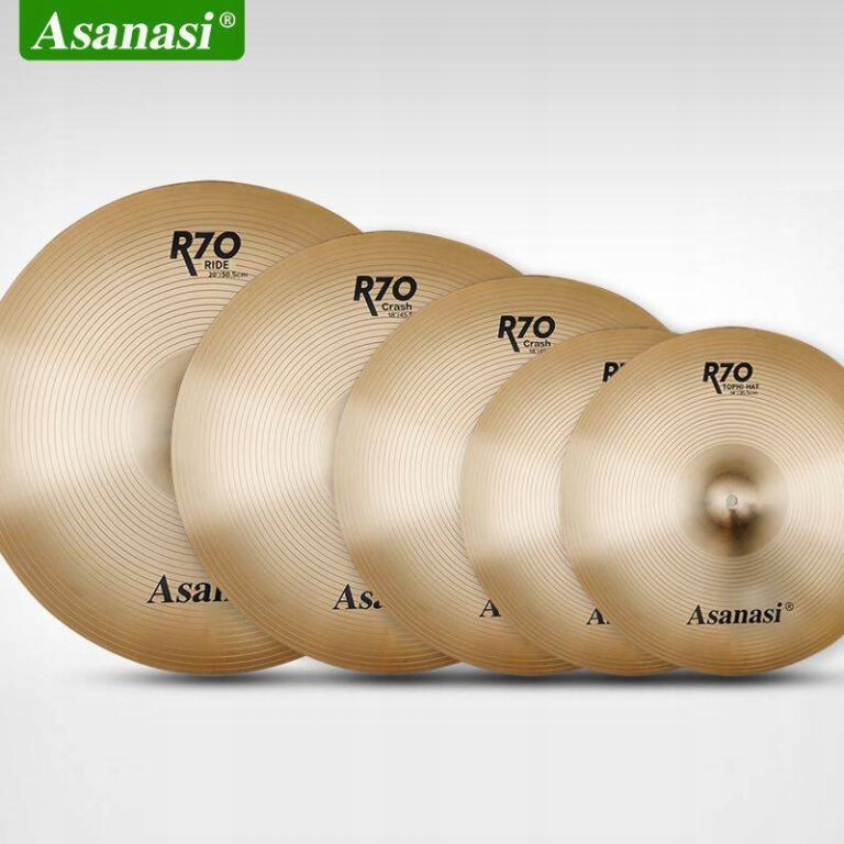 ASANASI R70 ZESTAW 5 TALERZY PERKUSYJNYCH CRASH 16 + 18 RIDE 20 HI-HAT 14 EAN (GTIN) 5904261411863