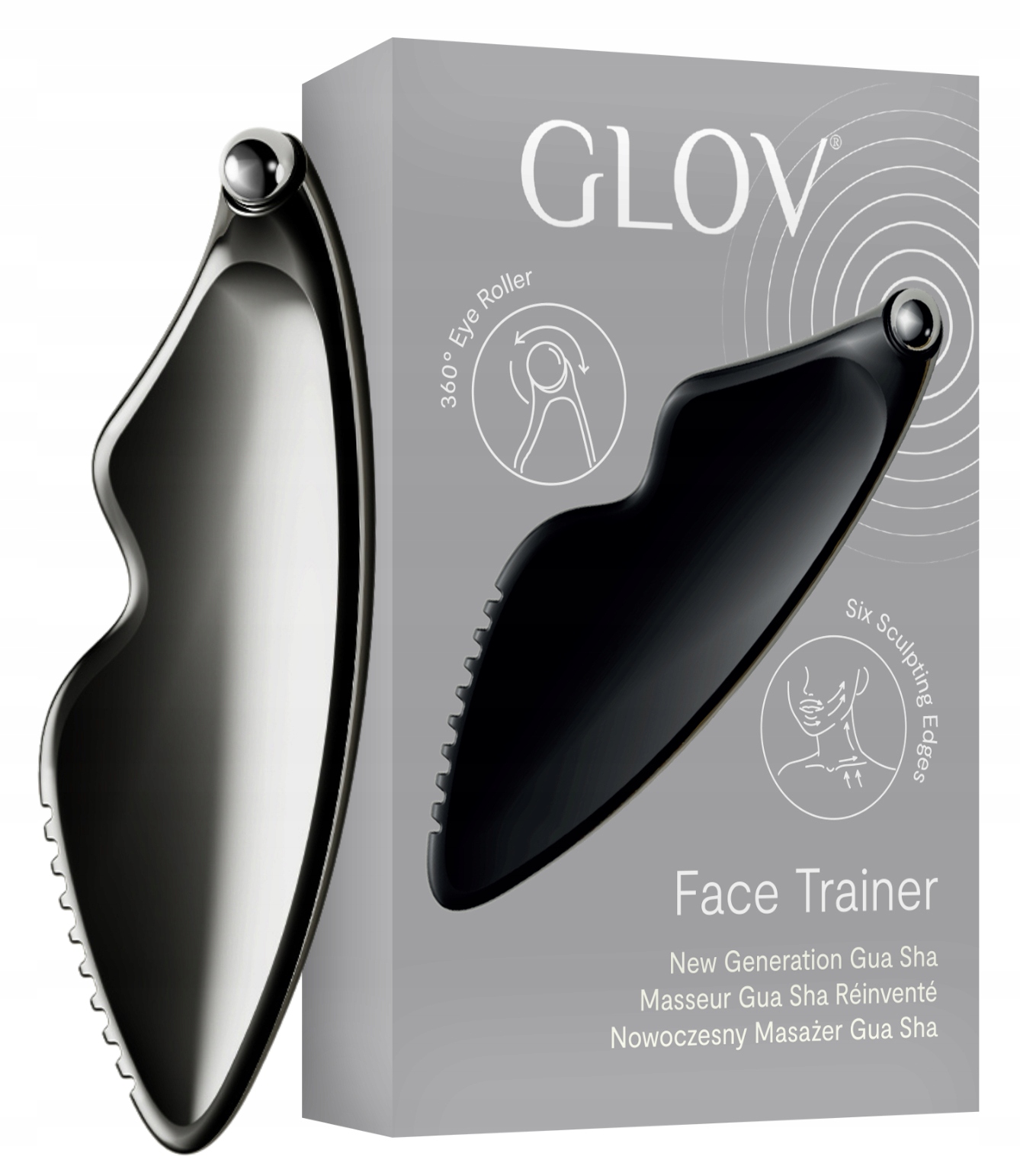 Glov Face Trainer New Generation Gua Sha Moderní masážní přístroj Gua Sha