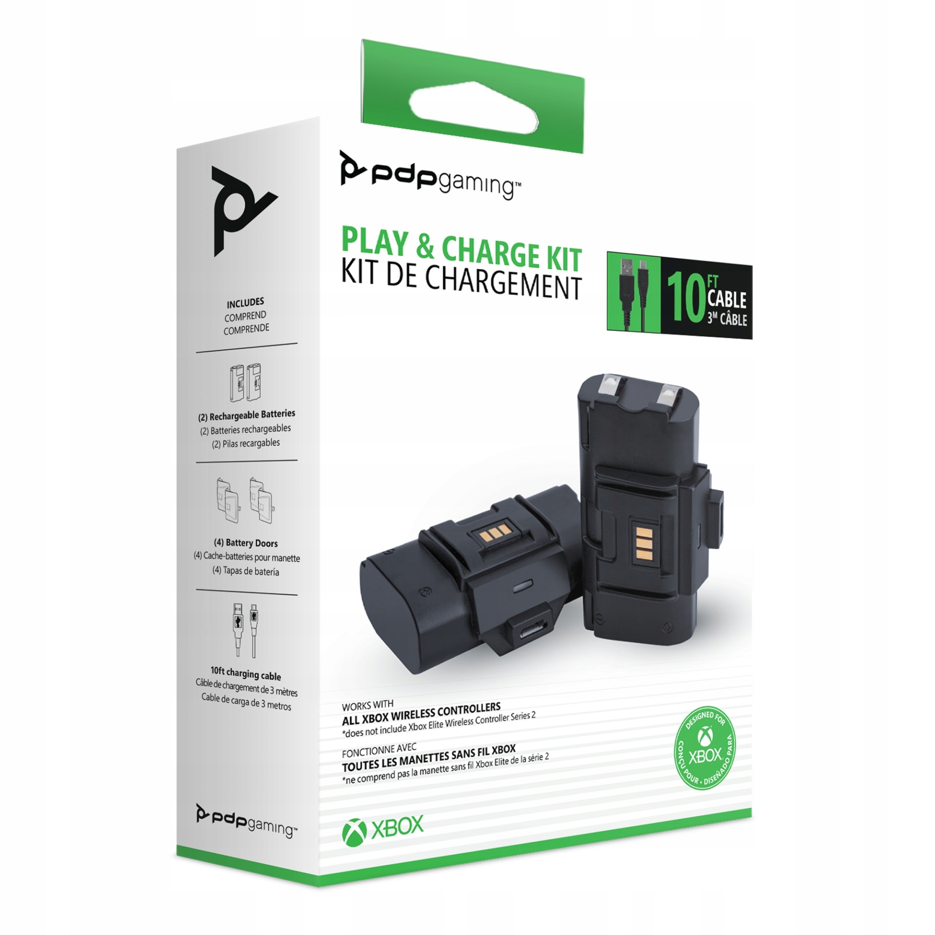 Pdp Play and Charge kit do Xbox Series X oraz Xone