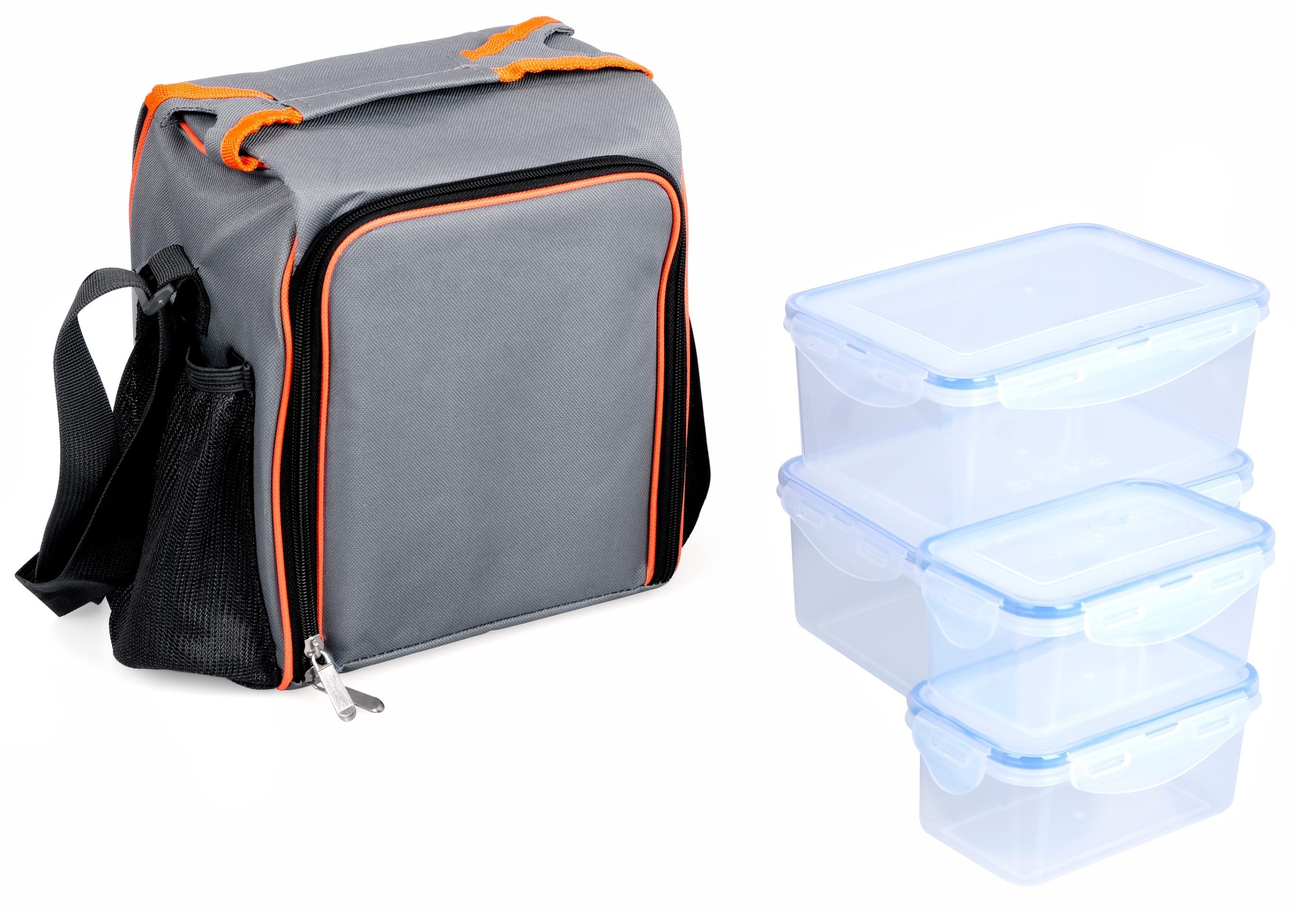 Torba termiczna lodówka Z POJEMNIKAMI LUNCHBOX piknikowa termoizolacyjna Rodzaj torba termiczna