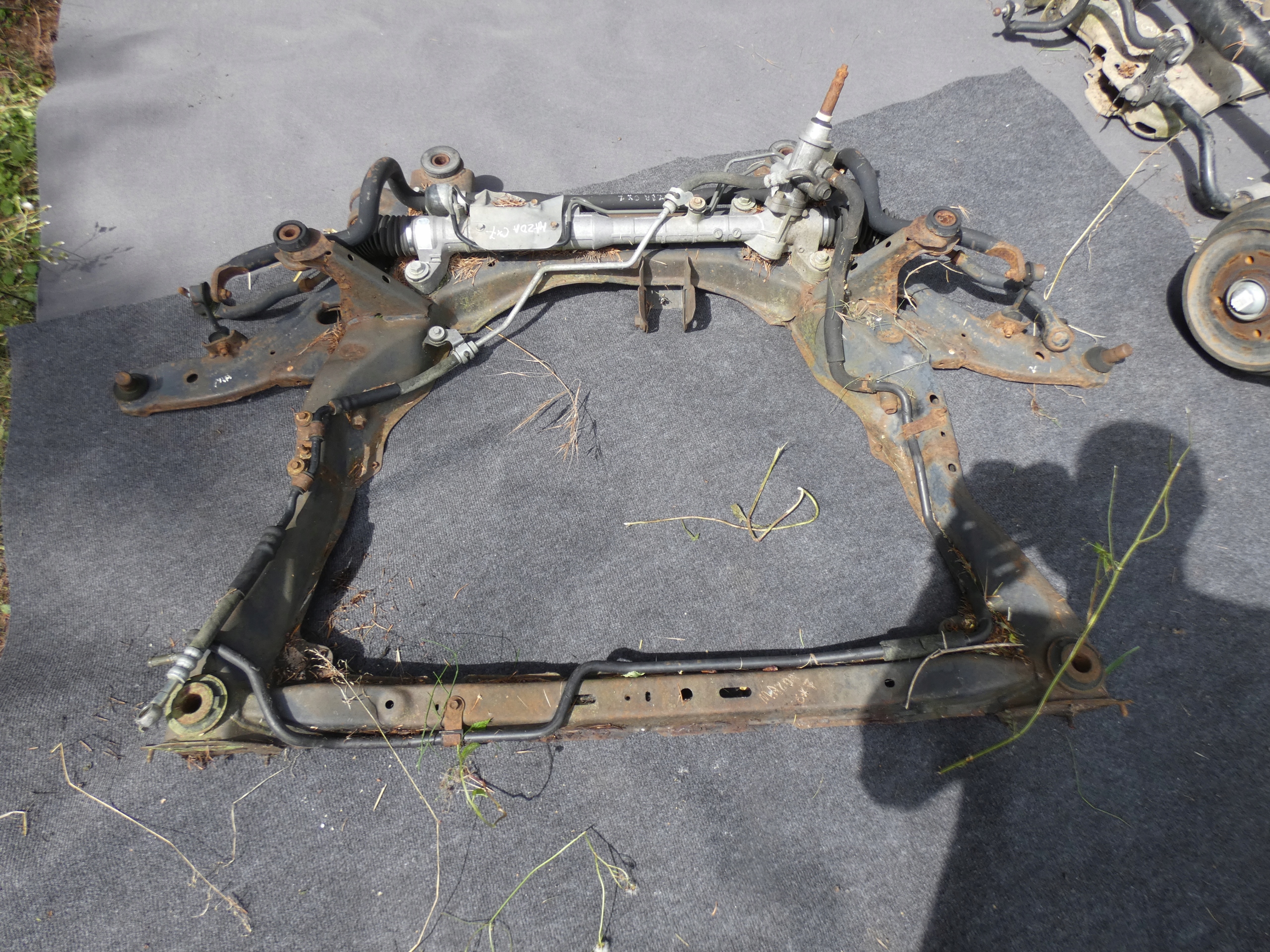 Mazda CX-7 2011 drag rod servo steering / control
