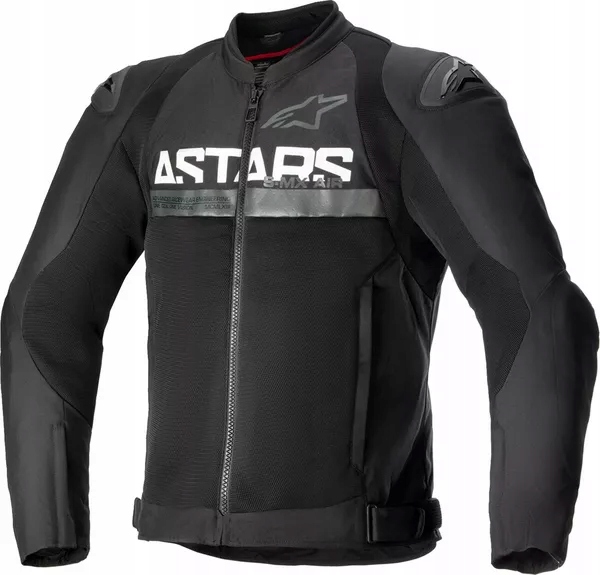 Textilná bunda Alpinestars Smx Air čierna/biela L