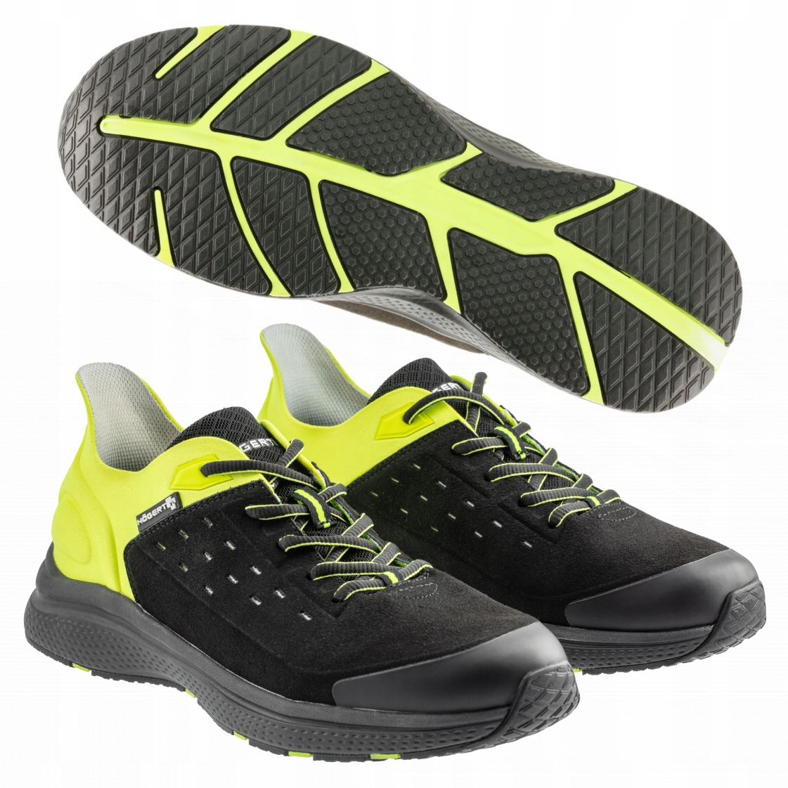 Półbuty Ochronne Lekkie Bez Podnoska Hoegert Sauten O1 Fo Sr Hi-vis 44