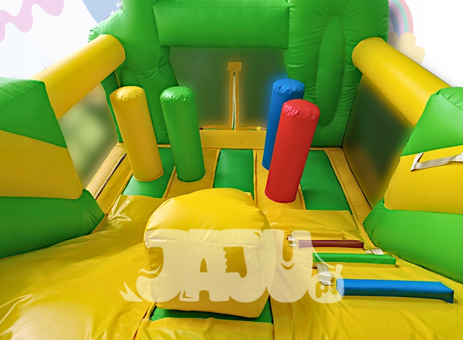 Dmuchany plac zabaw Jungla 3 "OD RĘKI!" Wiek dziecka 2 lata +