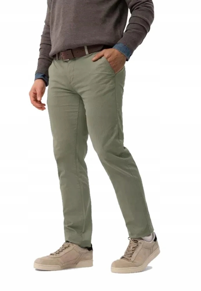Pánské Dlouhé Chino Kalhoty Khaki Volcano R-parks 33/30