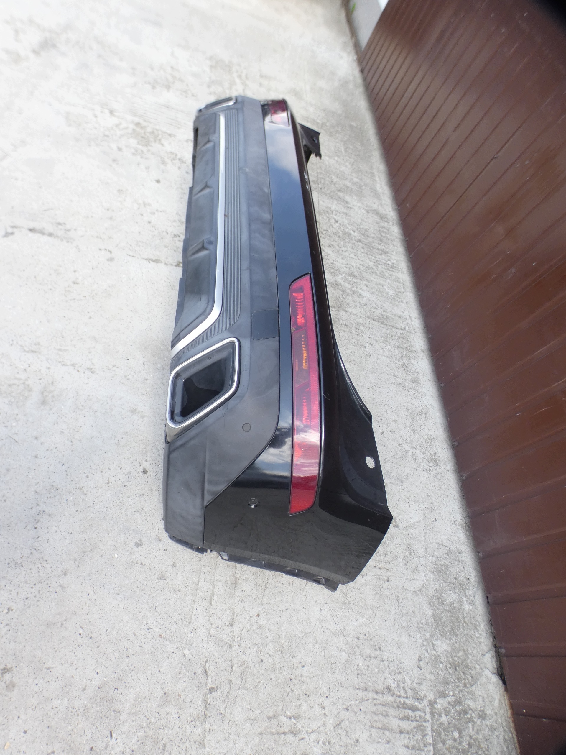 Stoßstange heck hinten DS DS 7 CROSSBACK (2017-2022) PDC schwarzer