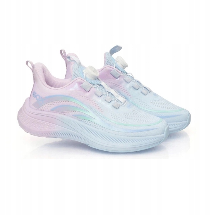 Apawwa W2736R Pink buty sportowe młodzieżowe wiązanie boa roz.40