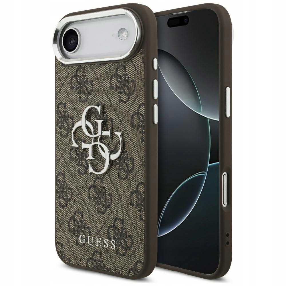 Pouzdro Guess 4G Big 4G Classic Logo pro iPhone Air, bronzové, stříbrné