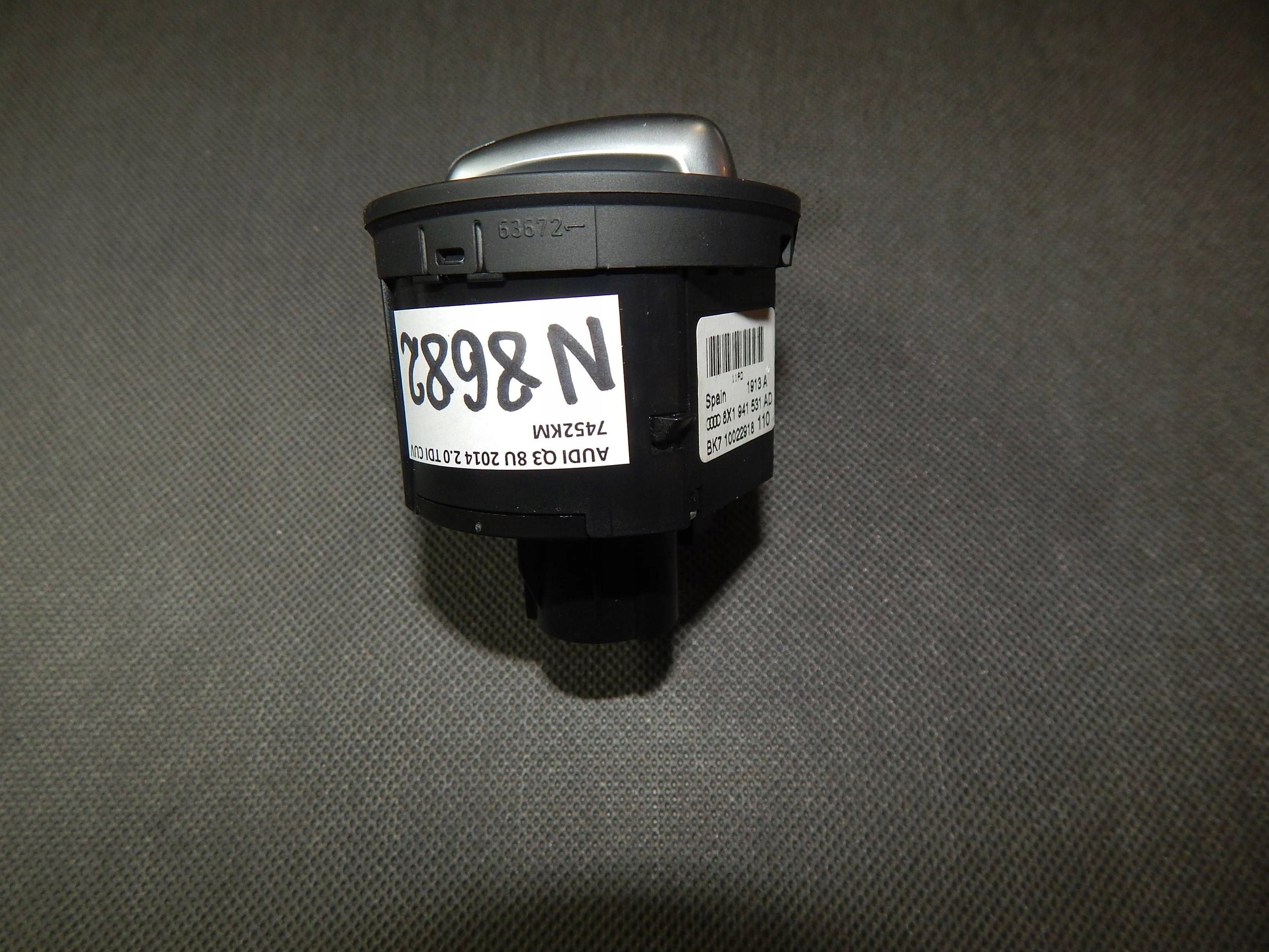 Audi Q3 8U interruttore luci 8X1941531AD