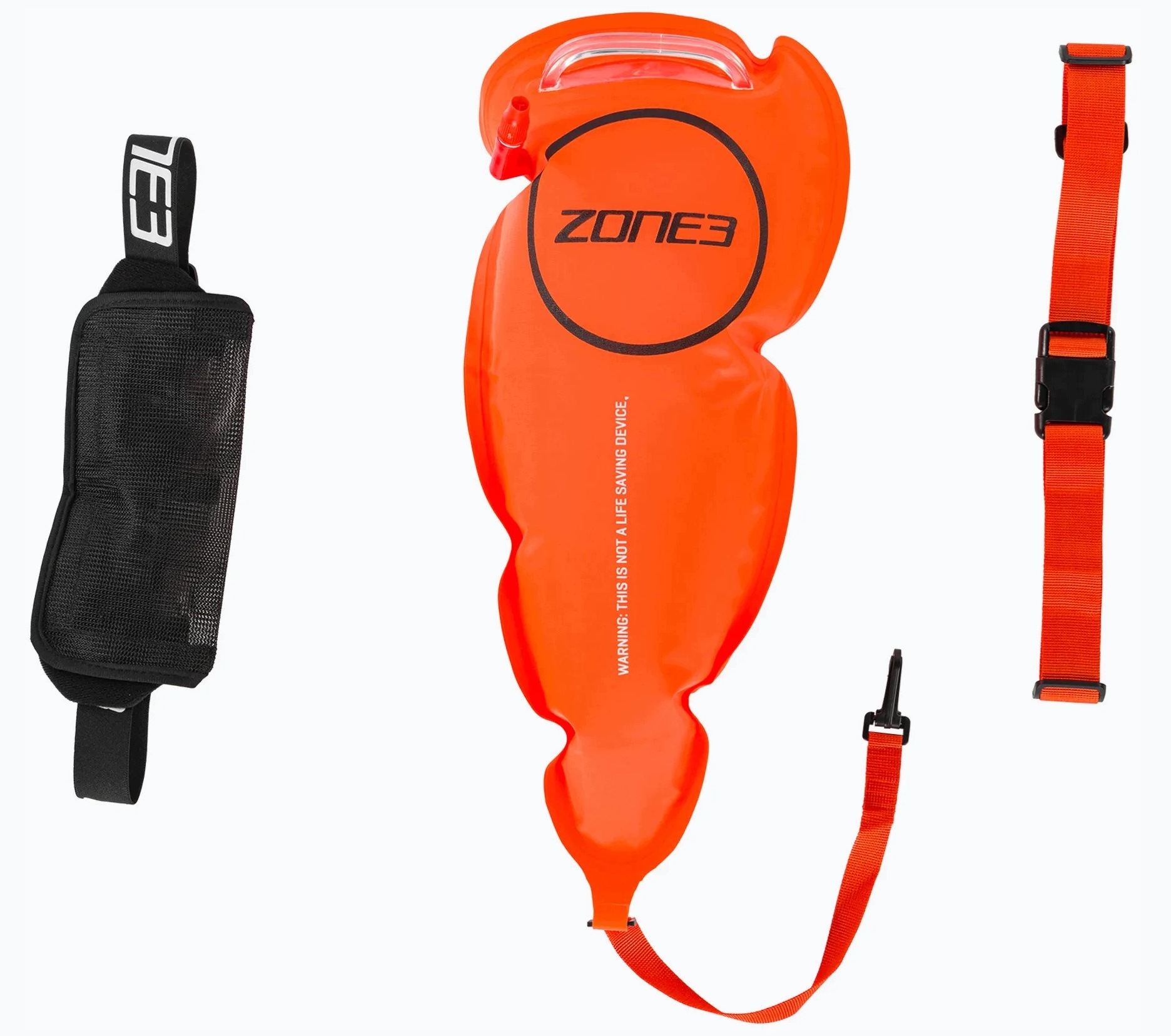 Bojka Asekuracyjna do Pływania Zone3 Swim Safety Belt With Tow Float Pouch