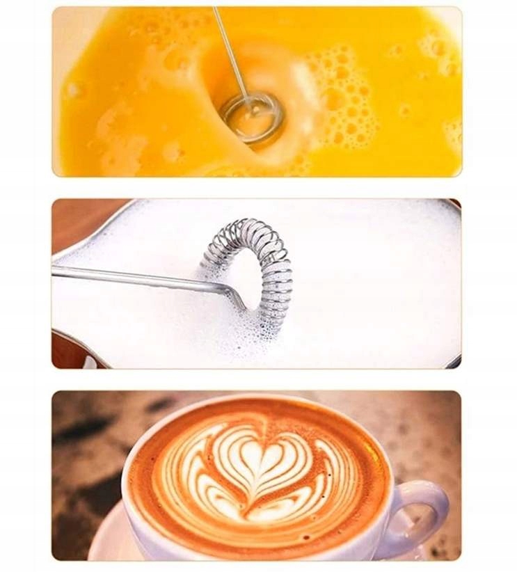 Spieniacz ubijacz do mleka kawy mini mikser kakao Rodzaj ręczny