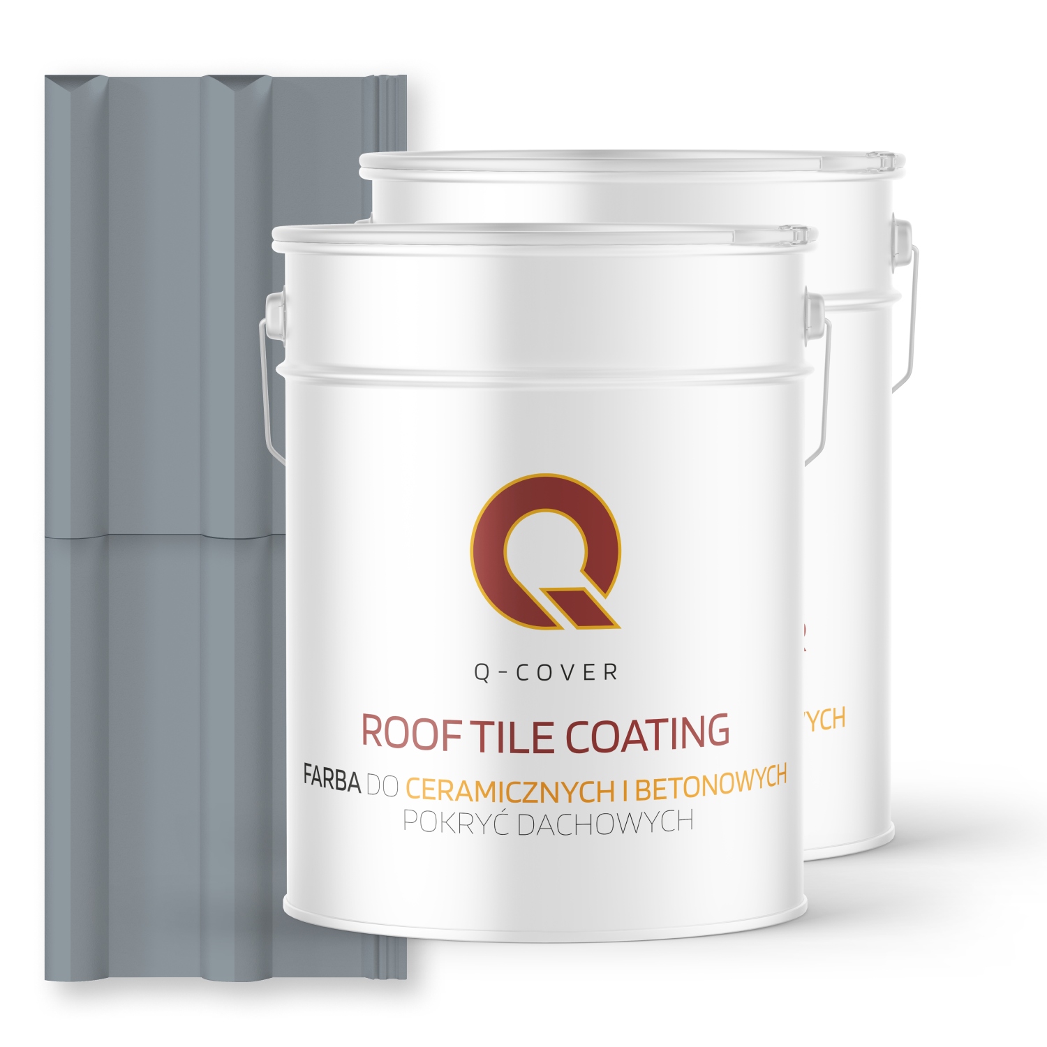 Farba Na Keramické Strechy Podložka Šedá Modrá Ral 7001 74 m2 Satén