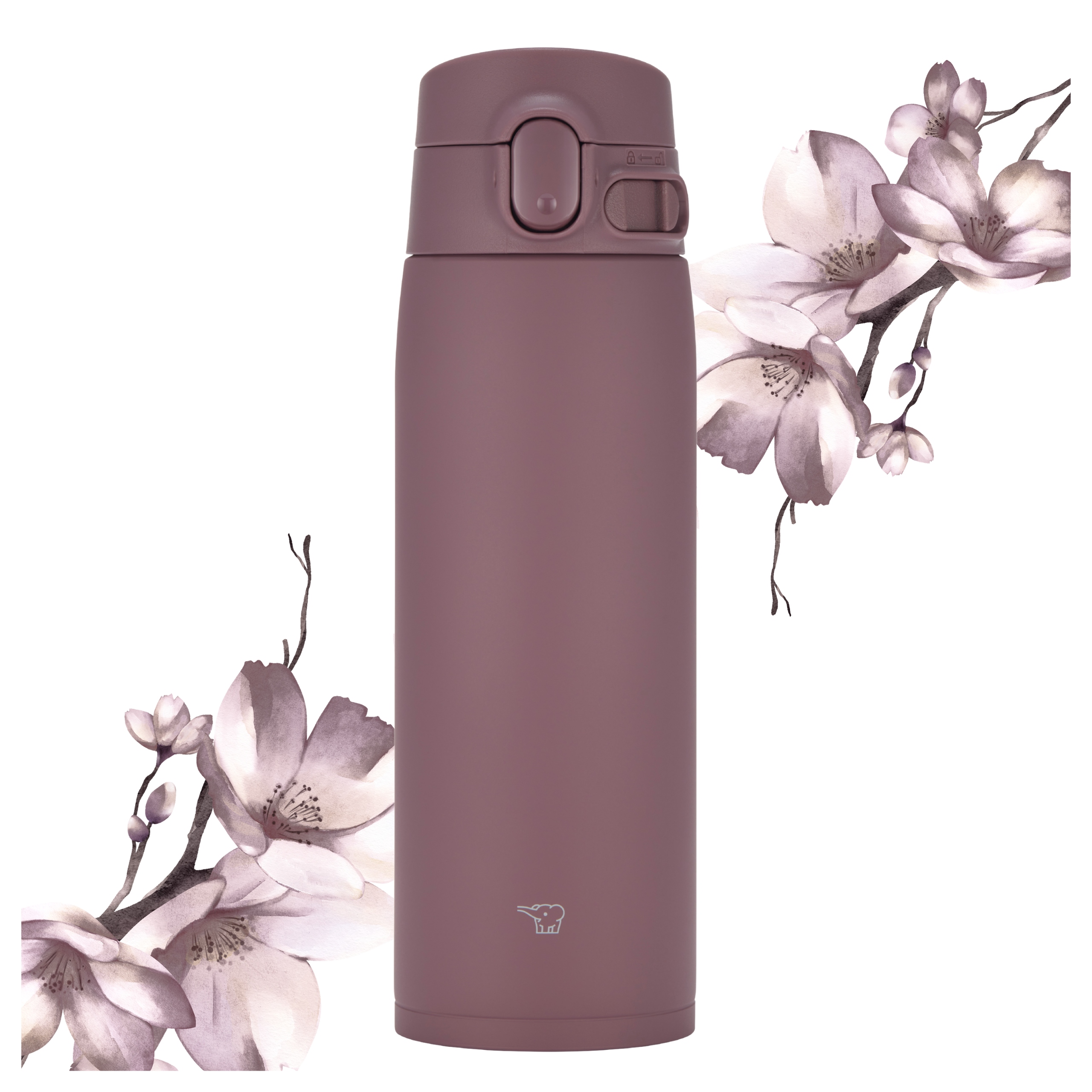Zojirushi termohrnek z nerezová ocel SM-VH60-VM Švestkový 600 ml