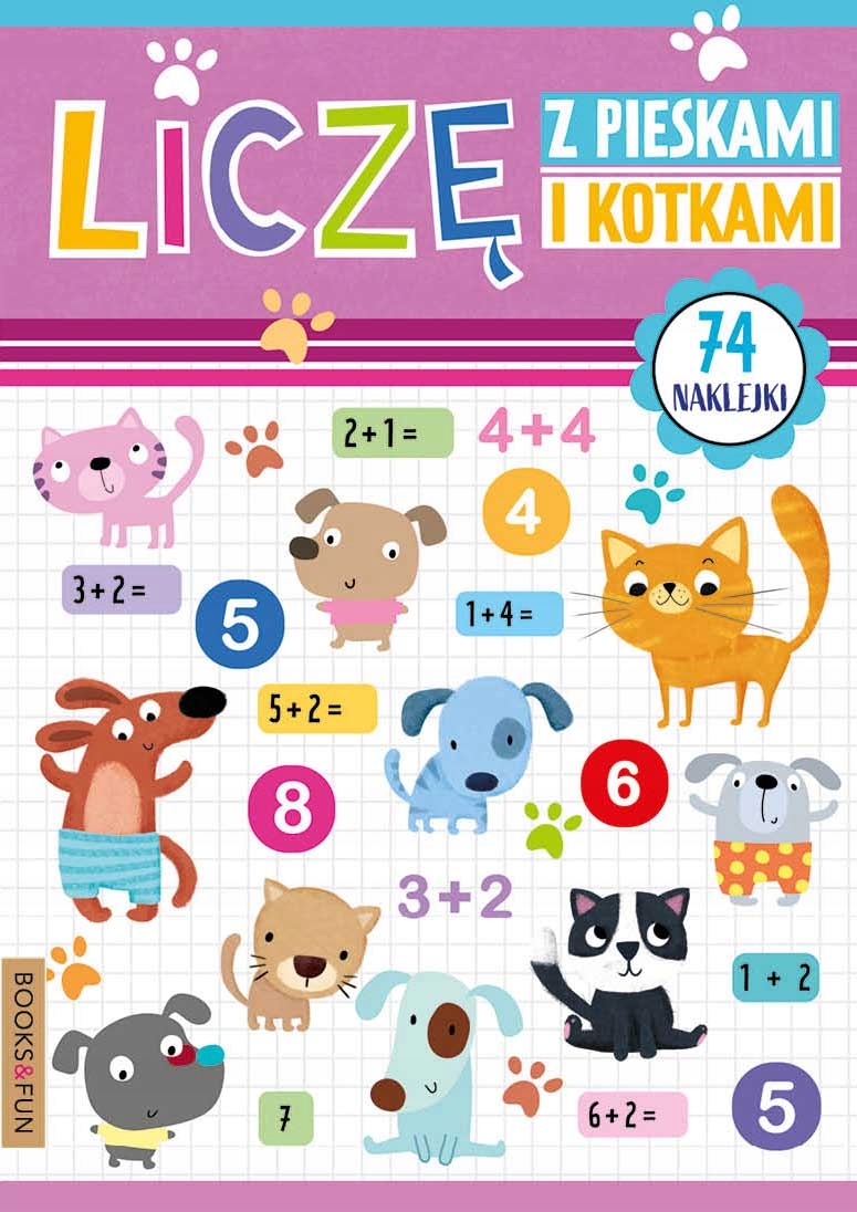 

Liczę Z Pieskami I Kotkami 74 Naklejki