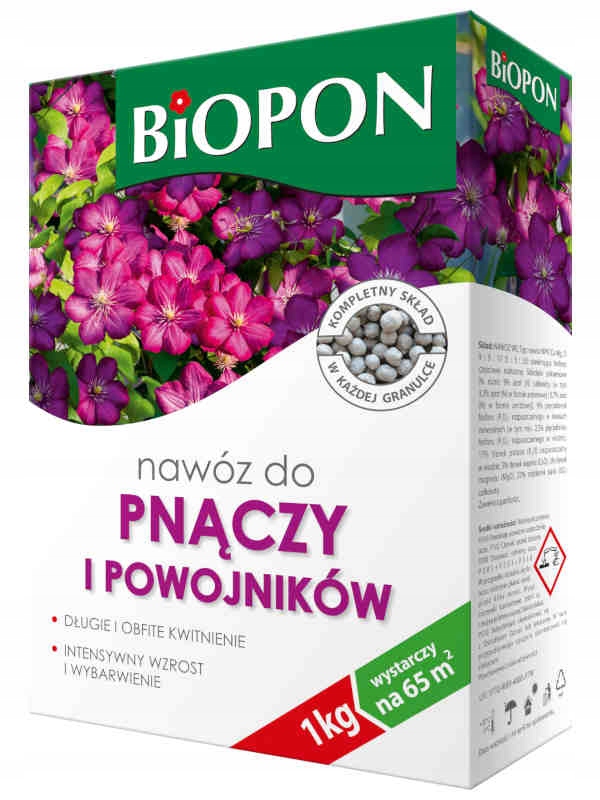 

Biopon Nawóz do Powojników 1 kg karton