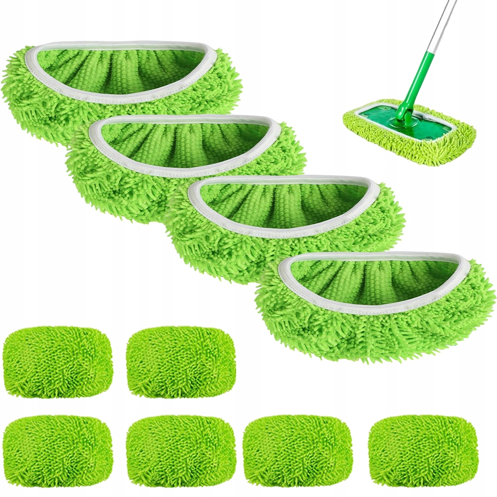 Levně Zásoba Vložka Do Mopu Plochého Mikrovlákna 10zst Premium odolná