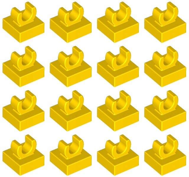 

Lego 15712 Tile Uchwyt 1x1 żółty (3g) 16 szt.