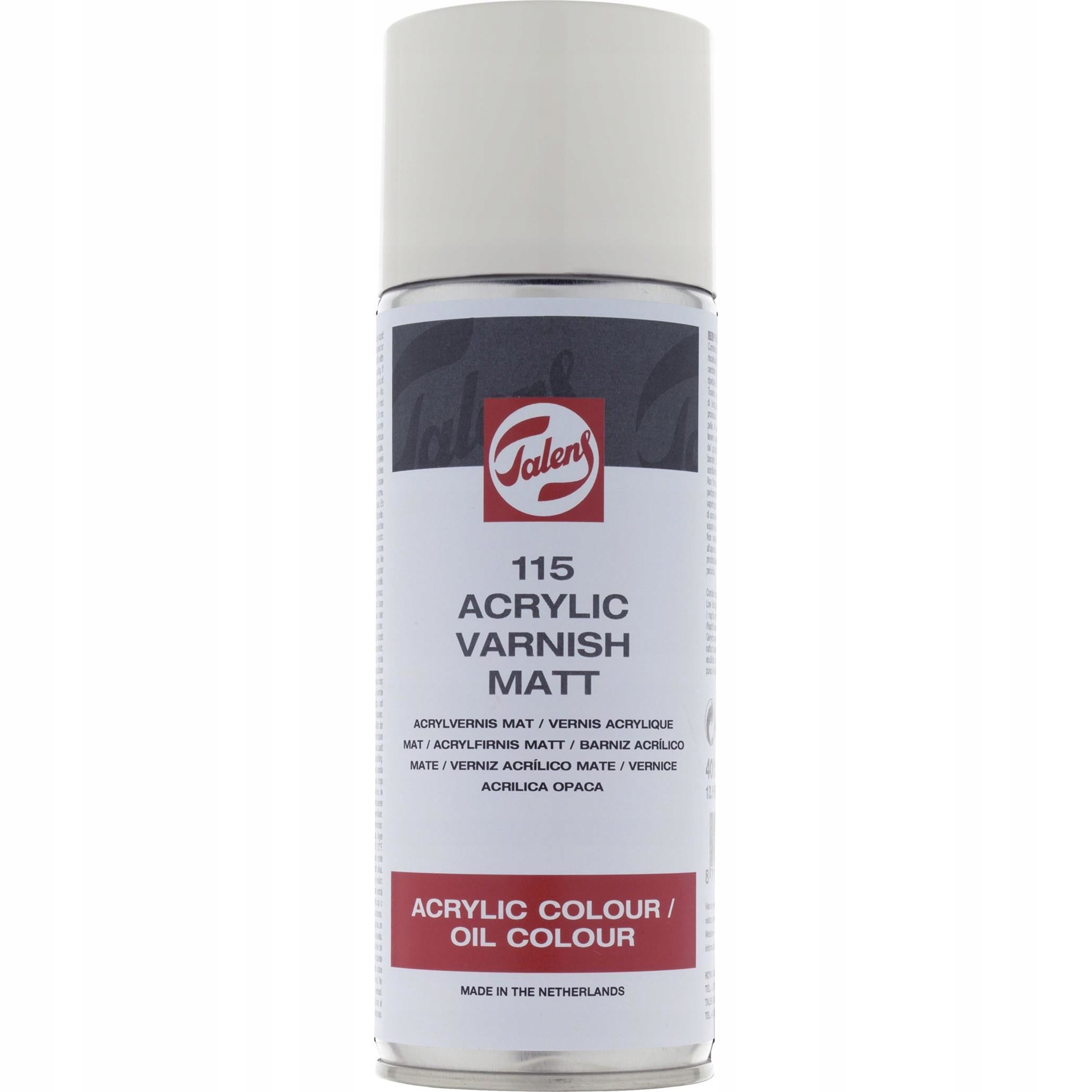 Akrylový lak ve spreji Talens matný, 400 ml