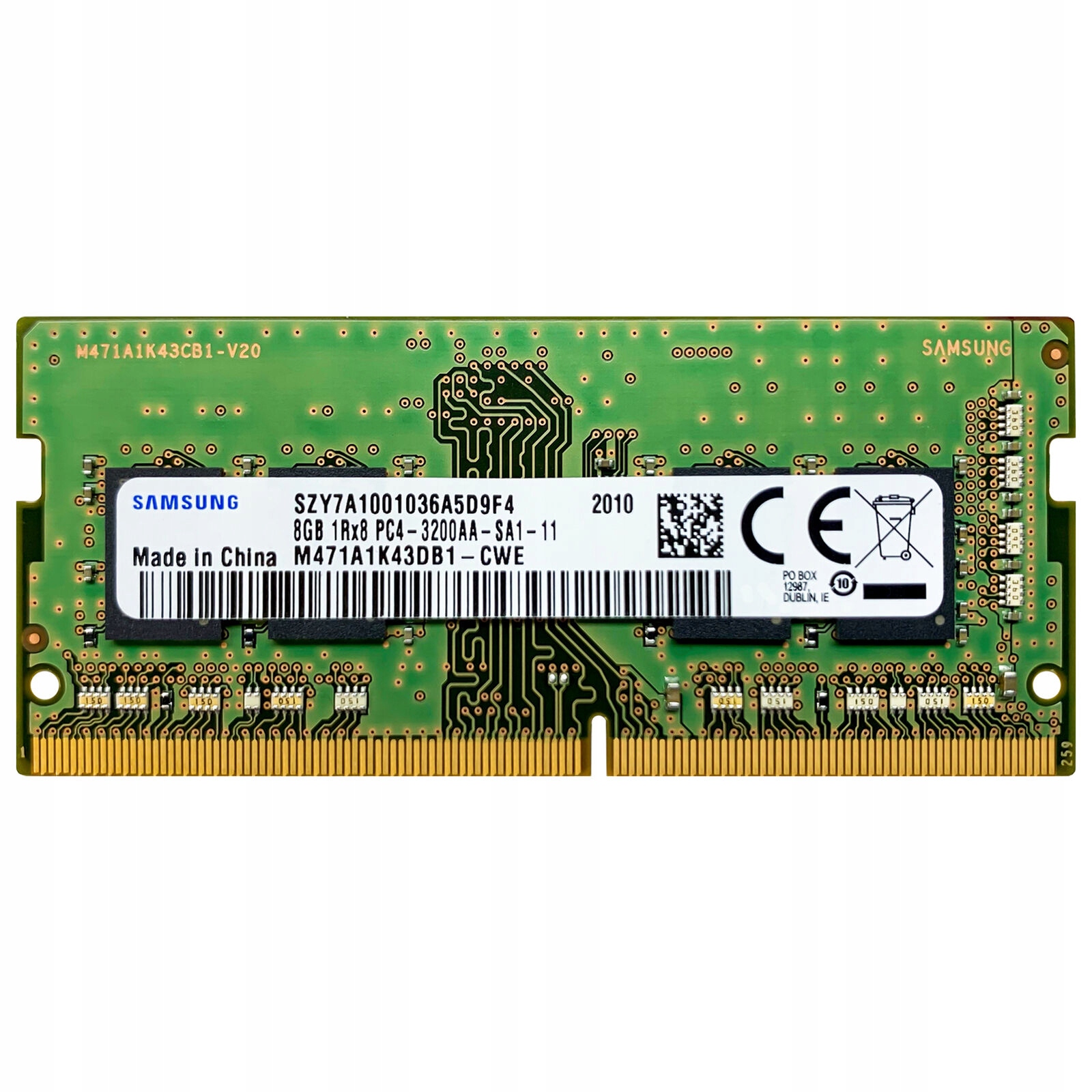 NOWA PAMIĘĆ RAM SAMSUNG 8GB PC4 DDR4 3200MHZ SODIMM