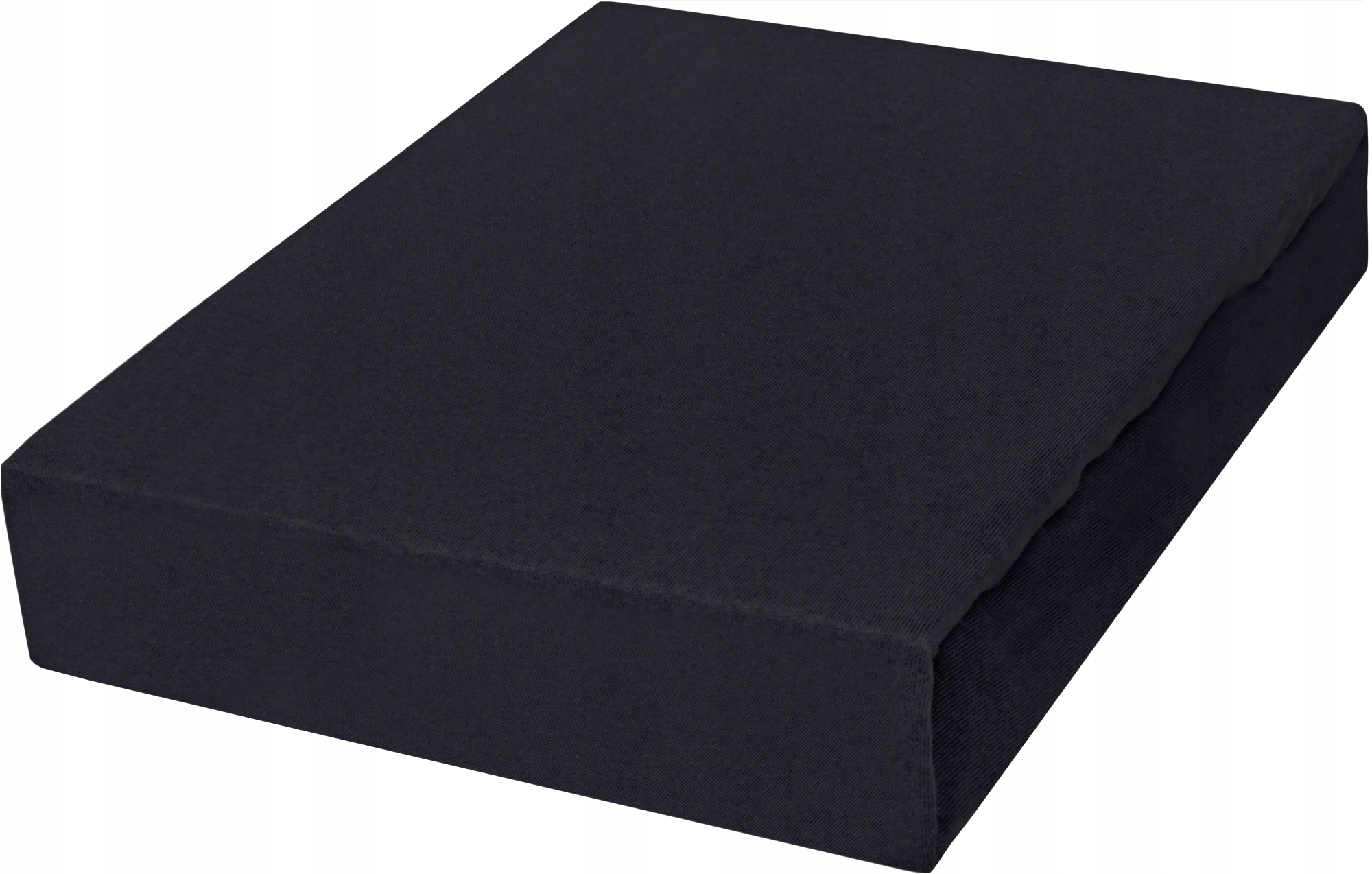 

Prześcieradło Jersey 160x200 Z Gumką Polski Czarny