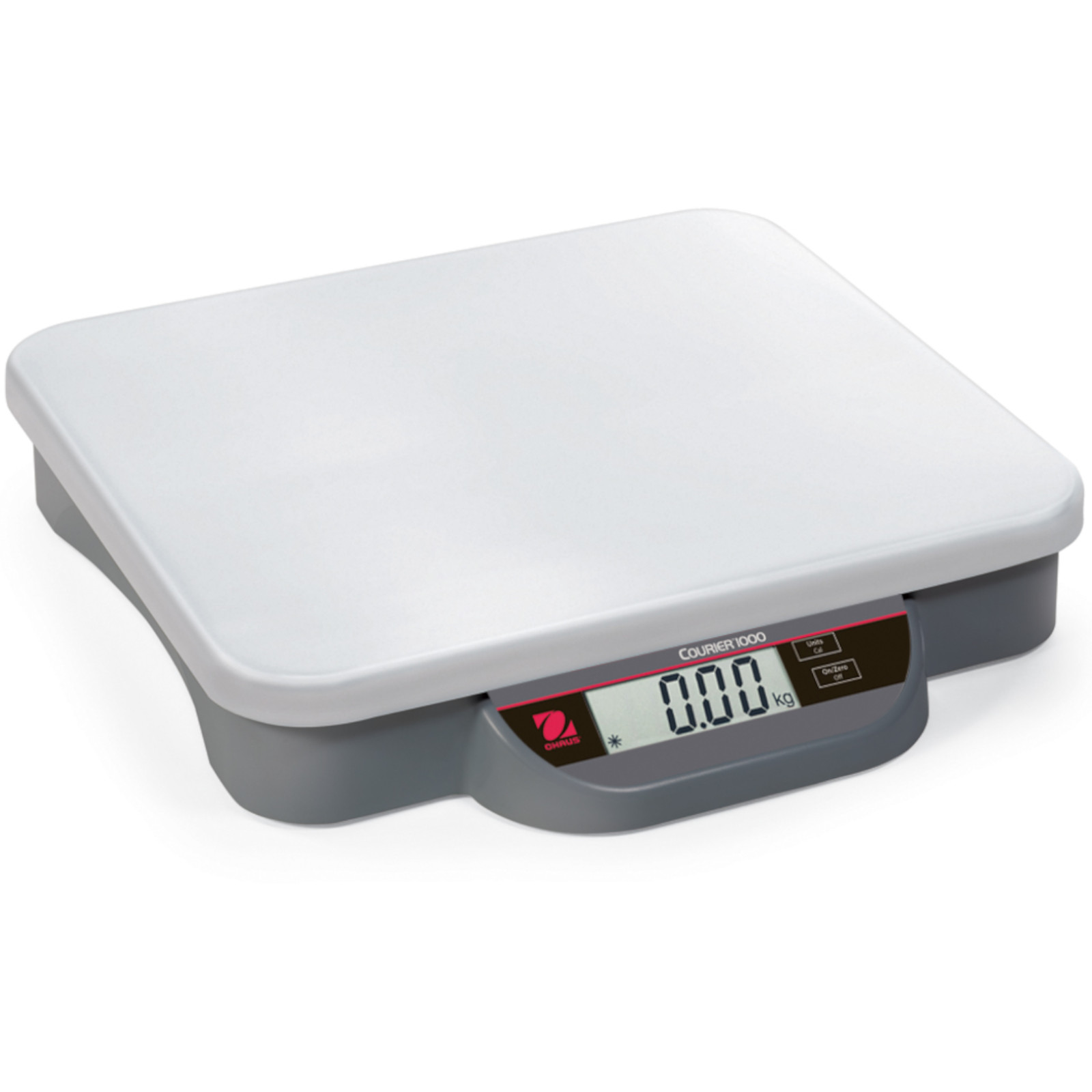 Skladovací Plošinová Váha Ohaus Courier 1000 LCD 32X28 CM 75 Kg 50 G