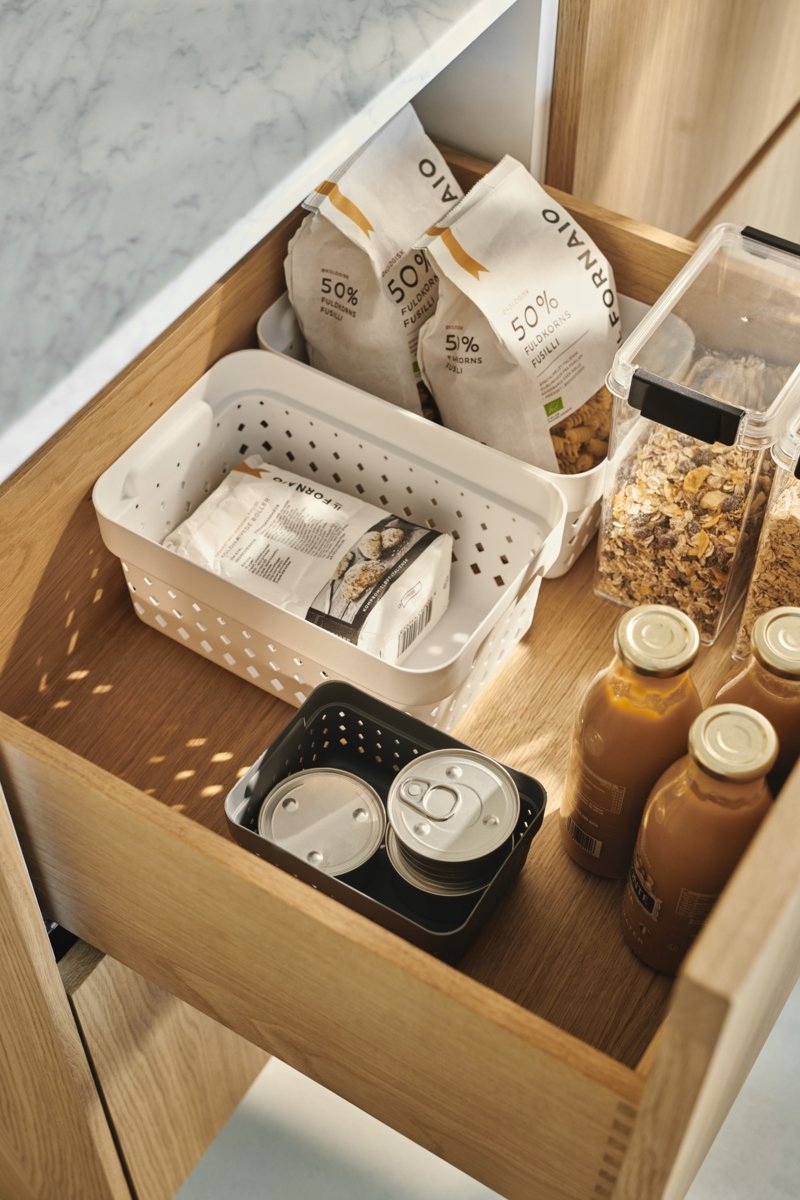 Koszyczek pojemnik organizer SEOUL XL Beżowy Marka Plast Team