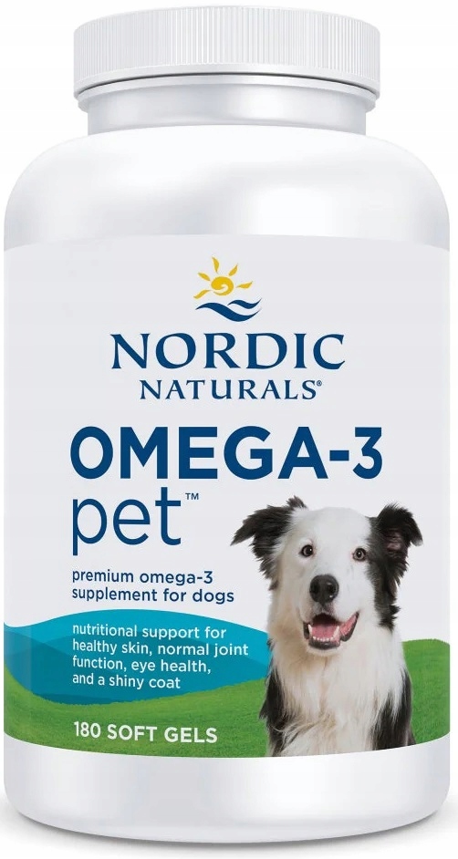 Nordic Naturals Omega 3 Pet For Dogs 180k Omega 3 Dla Psów Kwasy Epa Dha