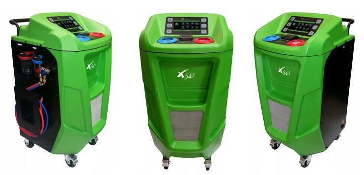 STACJA KLIMATYZACJI VIAKEN X545 AUTOMATYCZNA język polski Czynnik chłodniczy R134A