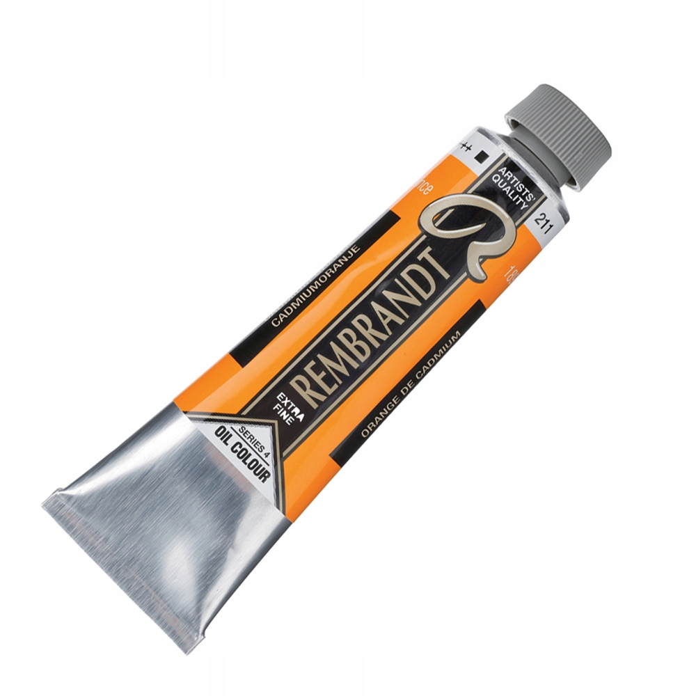 Talens Rembrandt barva olejová 40ml 211 cadm orange