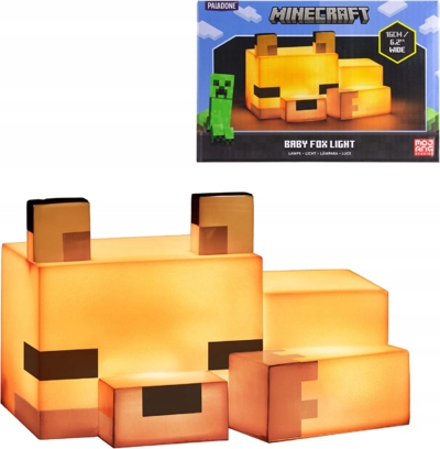 

Lampka Minecraft Fox Light Lis Lisek 16 CM