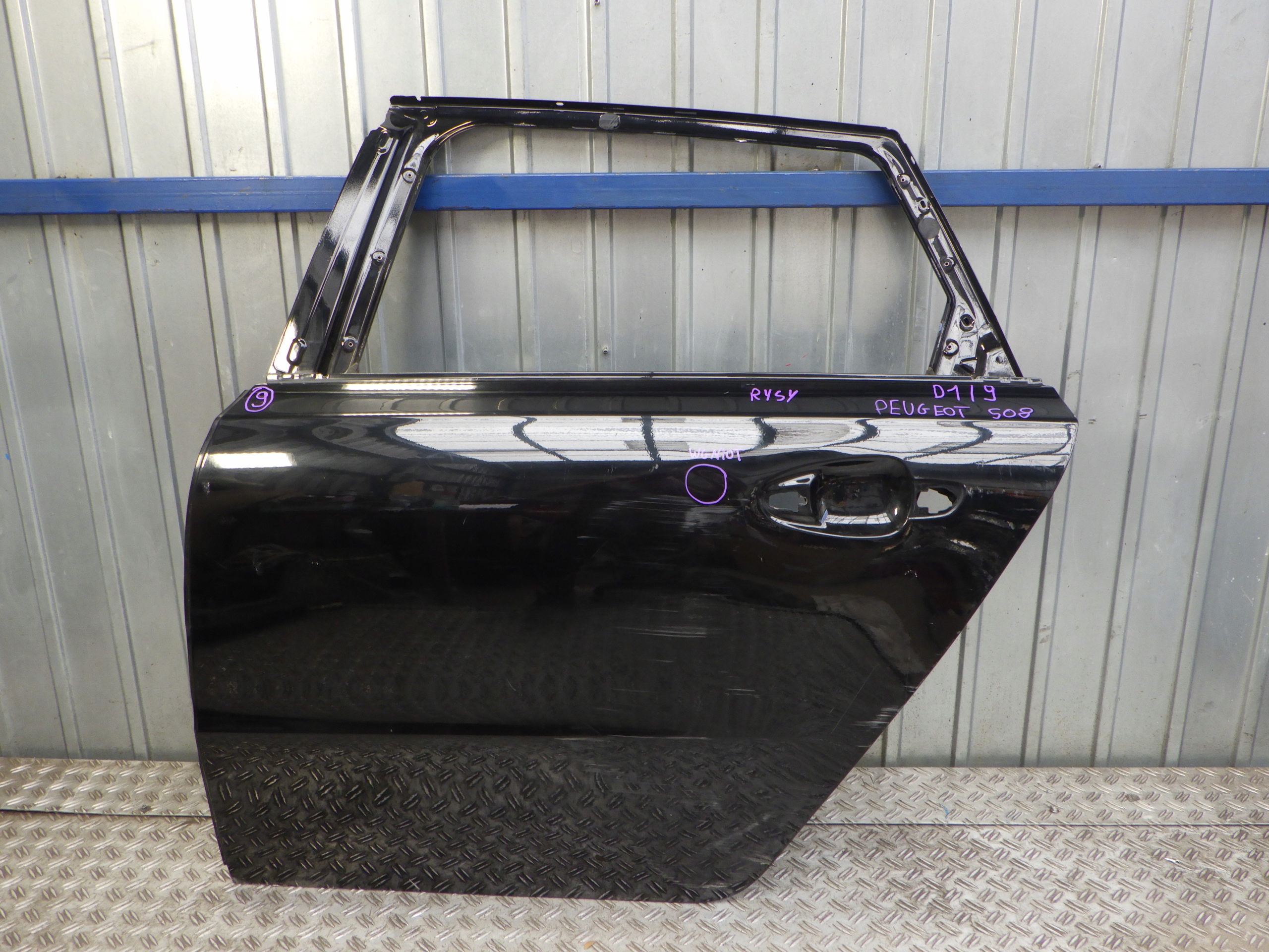 DRZWI LEWE TYLNE LEWY TYŁ PEUGEOT 508 KOMBI