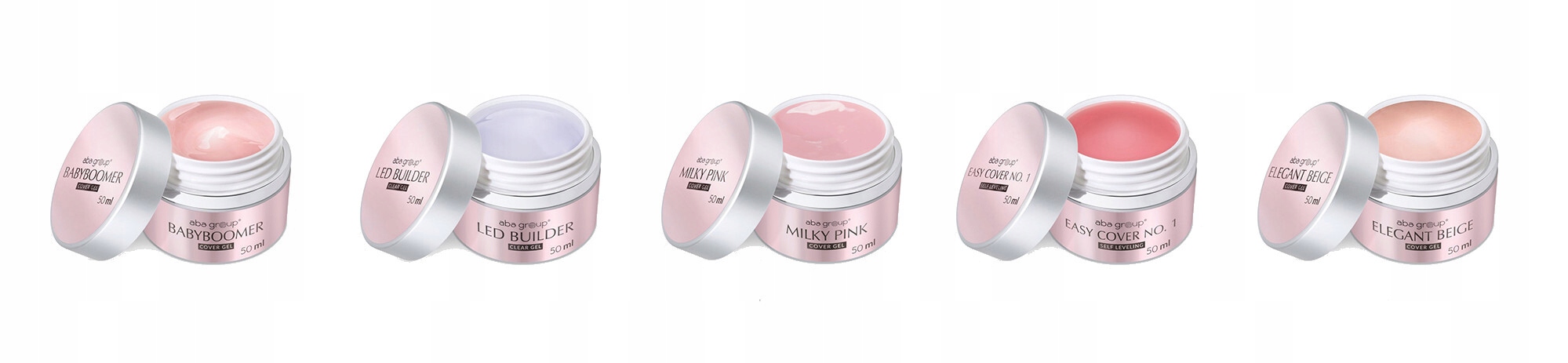 Żel Samopoziomujący Easy Cover Nr 7 Aba Group 15ml Kolor dominujący róże i fiolety
