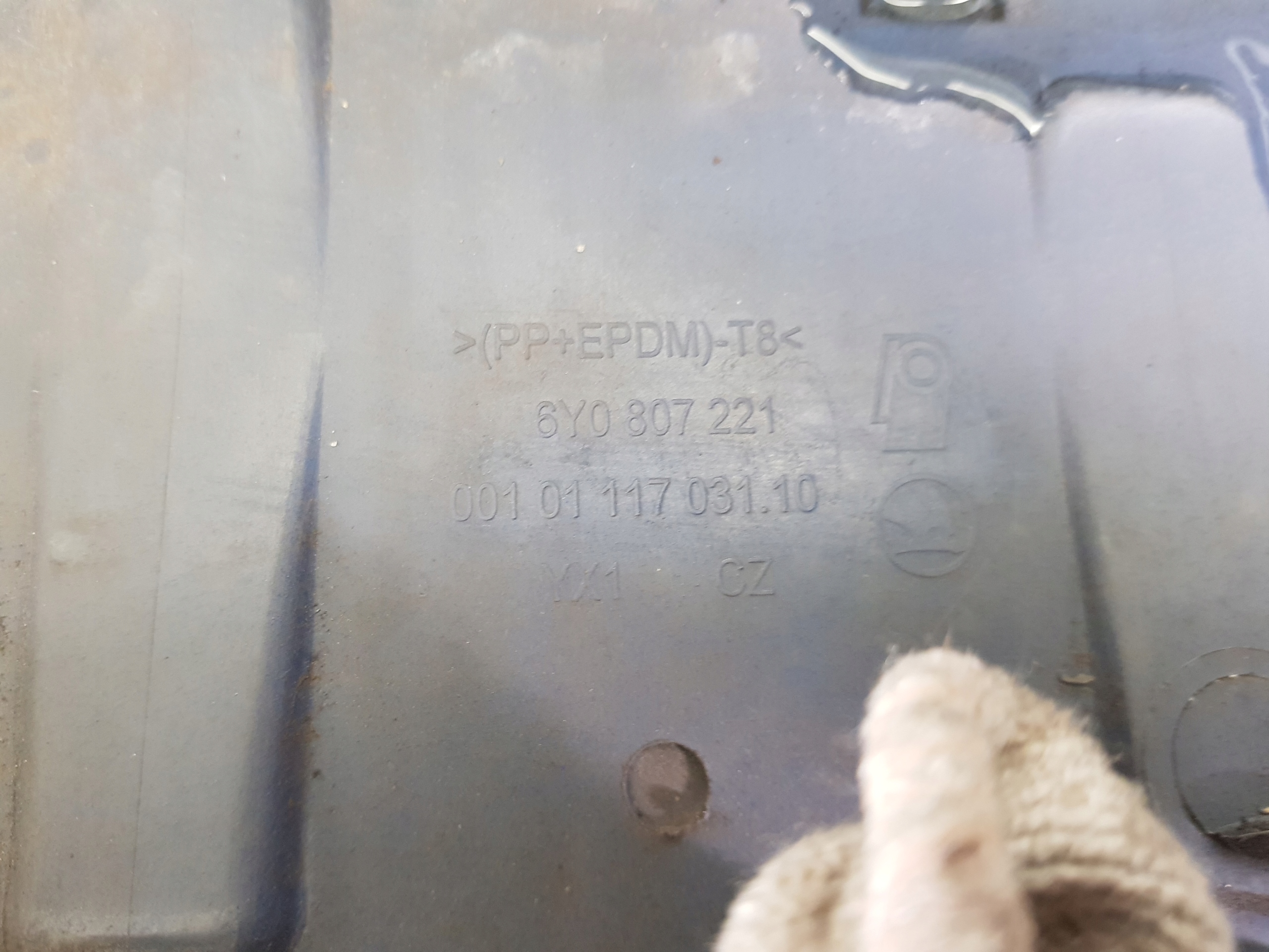bumper front front SKODA FABIA 1