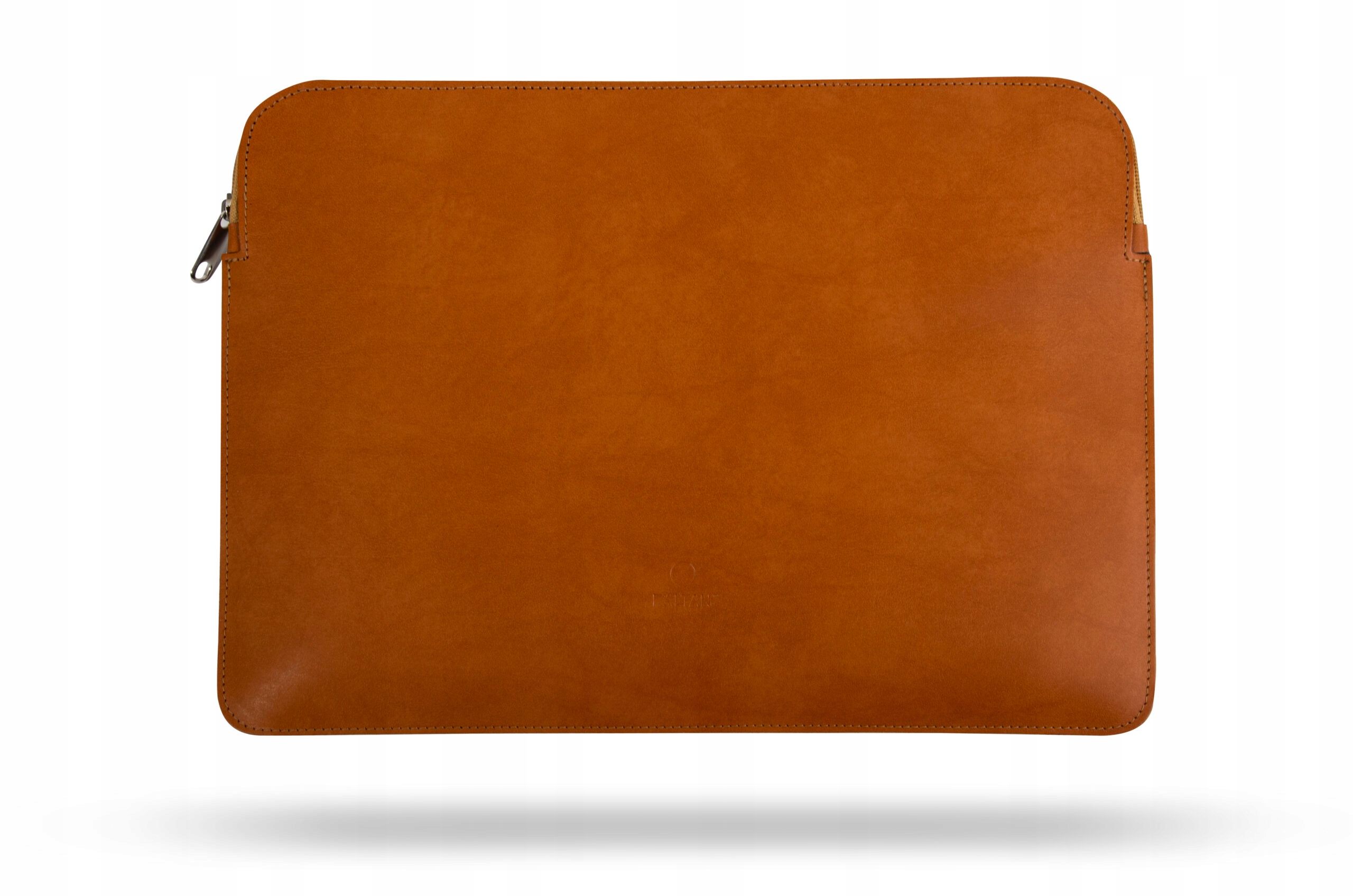 BALTAN Etui skórzane z zamkiem do MacBooka 13-14" brązowe — 9