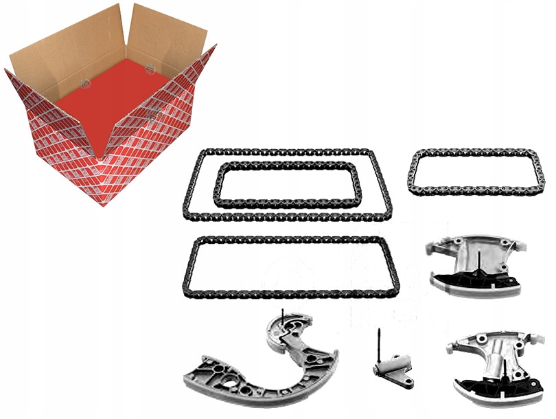 44486 - Комплект цепи ГРМ VW A4 A6 A8 Q7 TOUAREG 2,