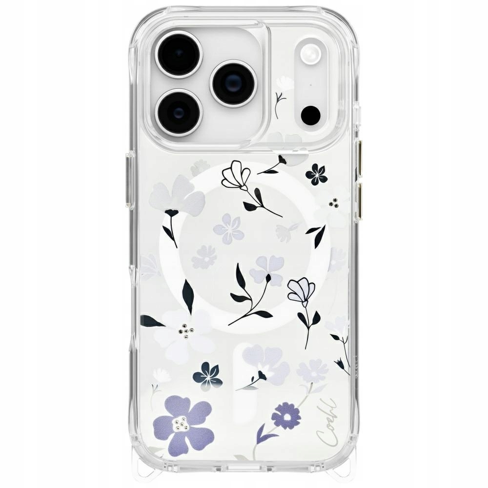 Etui Uniq Coehl Amara na iPhone 17 Pro Magnetic Charging przezroczyste