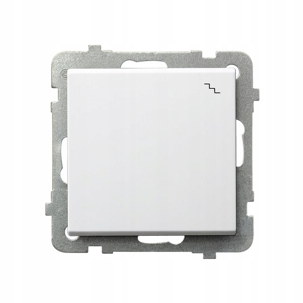 

Sonata Biały włącznik schodowy Bez ramki pojedyn.